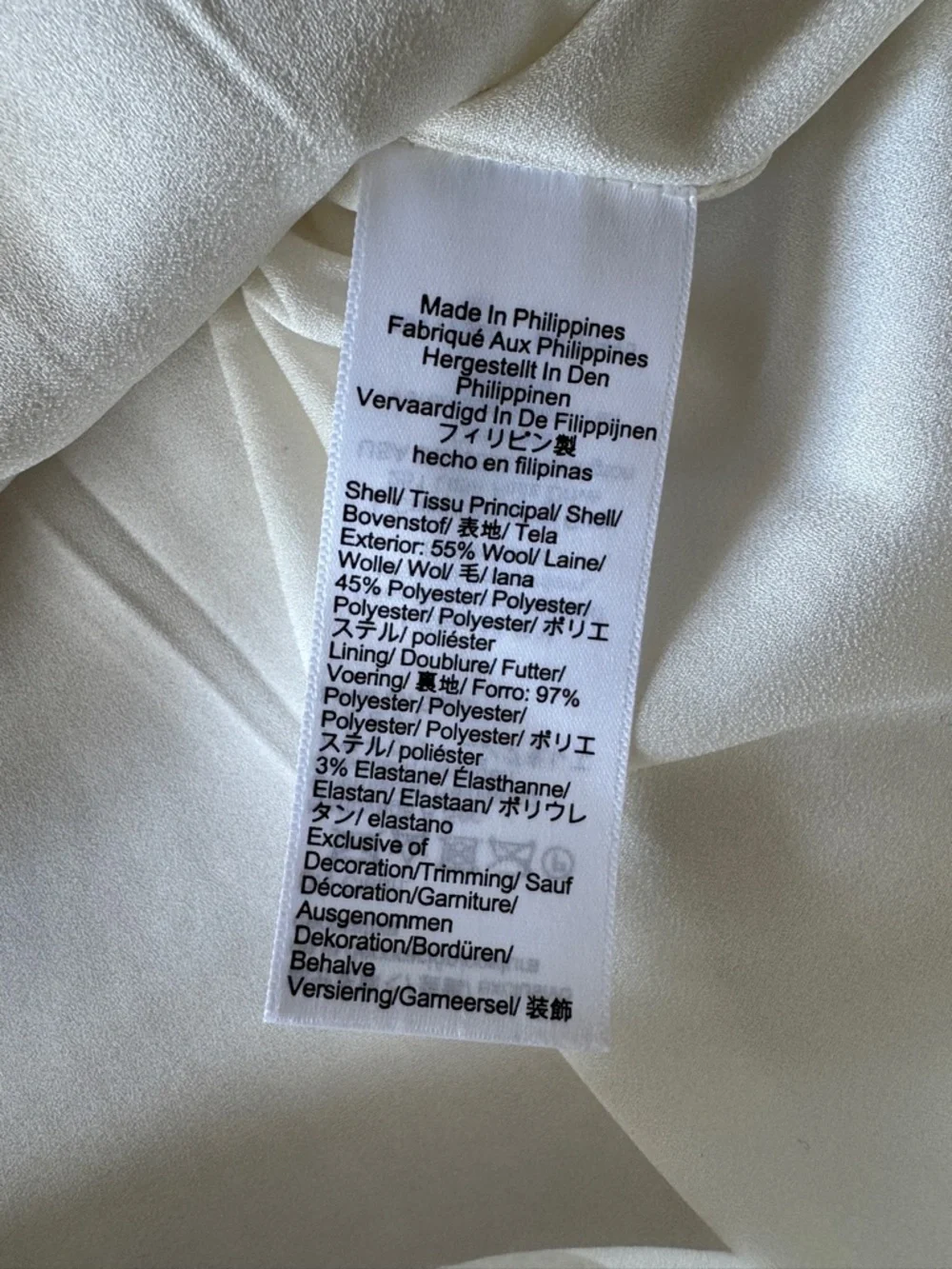 NWT | J. CREW Women’s Sophia Dress with Velvet Bows in Tweed | Ivory | Size 4 - Picture 12 of 16